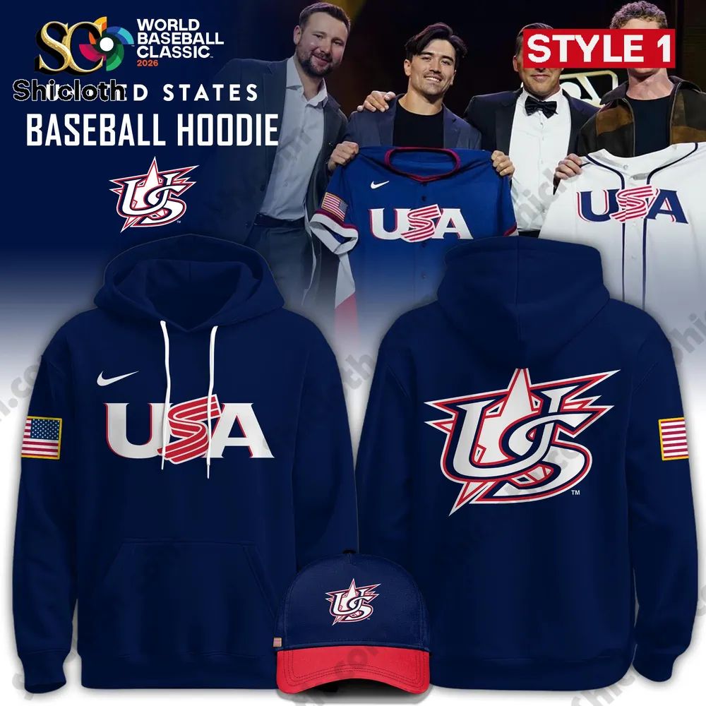 USA Baseball 2026 World Baseball Classic Hoodie Limited Edition