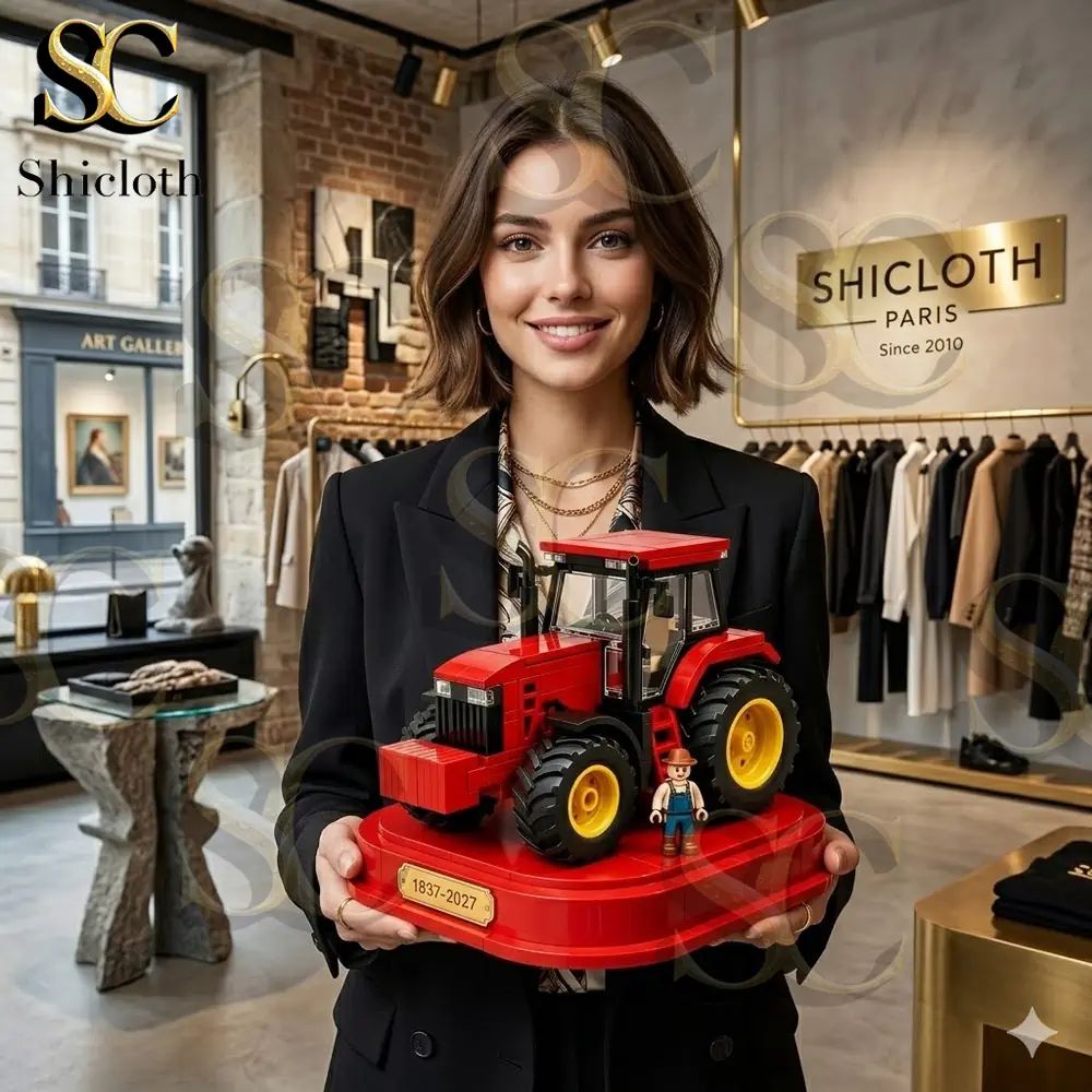 Mechanical Farm Tractor Building Set Us Bricks