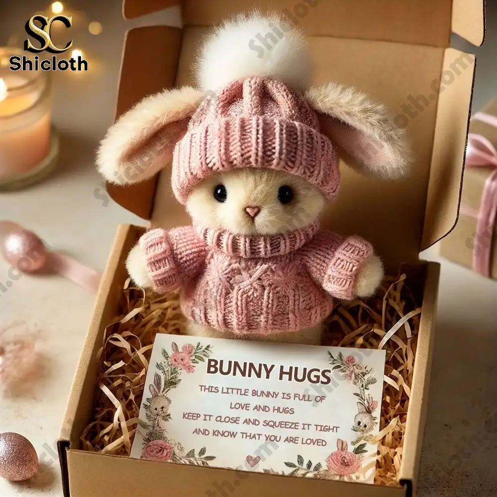 Easter Gift Cute Bunny Huggable Doll