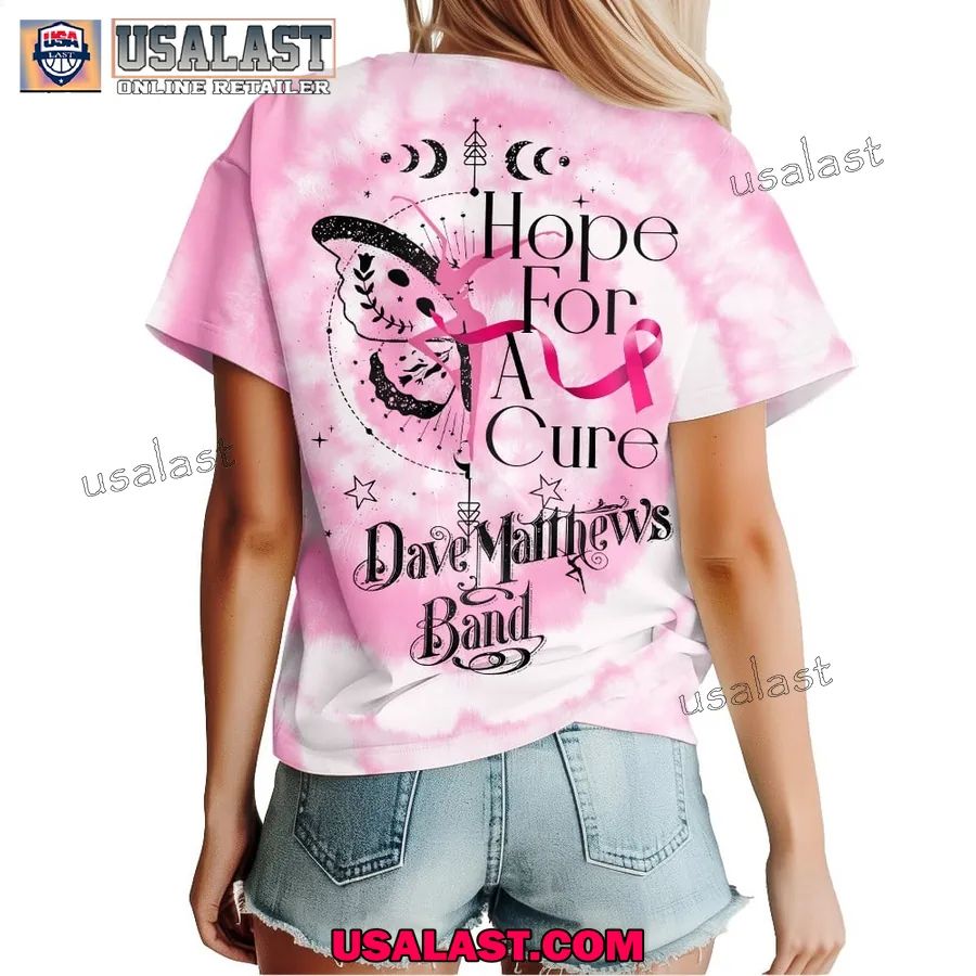 Dave Matthews Band Breast Cancer Awareness 3D Shirt