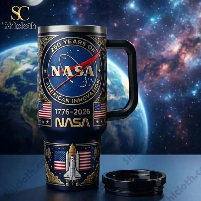 Space Mission 250 Years Anniversary Tumbler