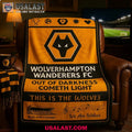 Wolverhampton FC The Wolves Match Day Blanket