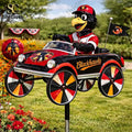 Chicago Blackhawks Tommy Hawk Wind Spinner For Garden