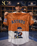 Houston Astros Baseball x Peanuts Special Edition Baseball Jersey