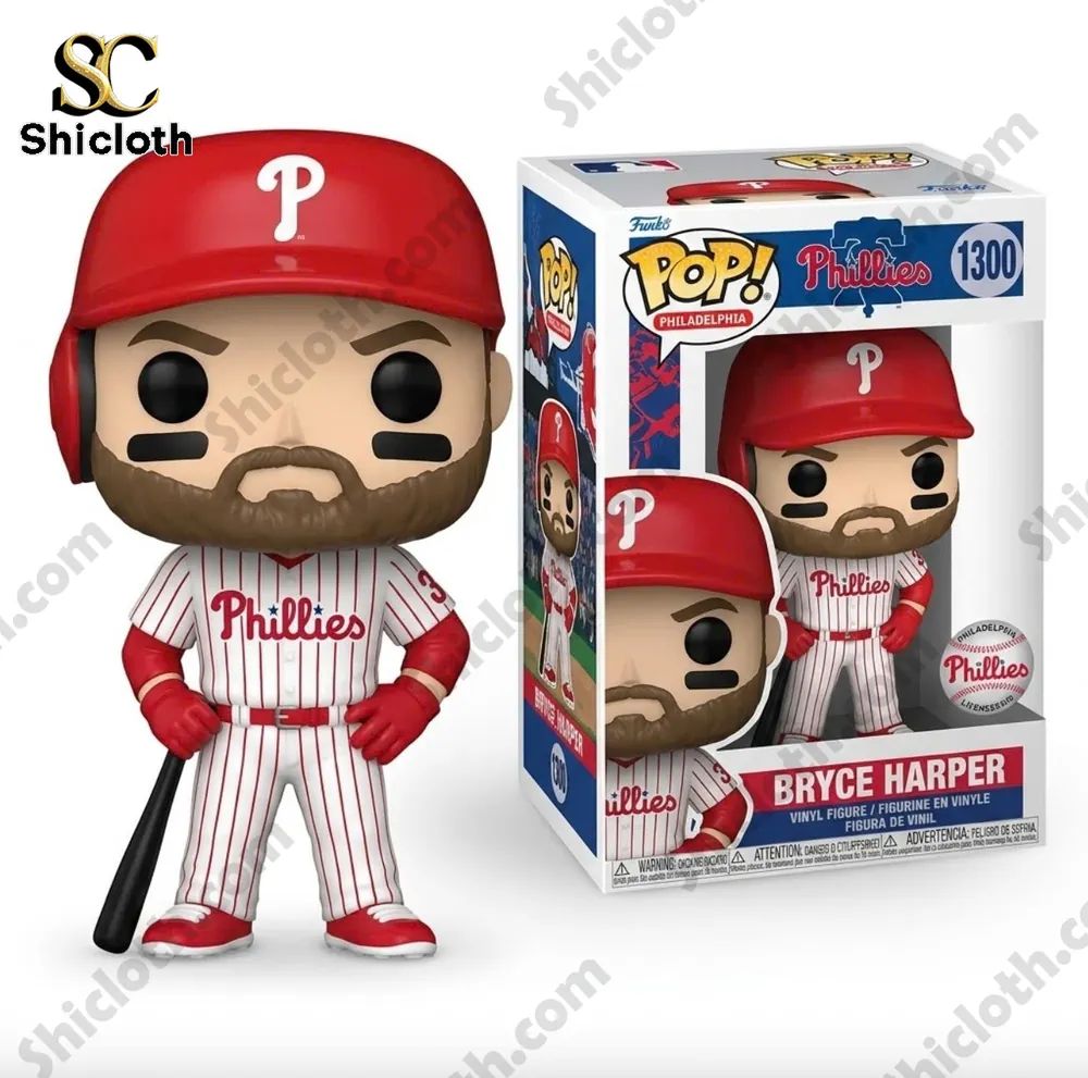 Philadelphia Phillies Bryce Harper Funko Pop Vinyl Figure