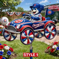Chicago Cubs Clark Wind Spinner For Garden