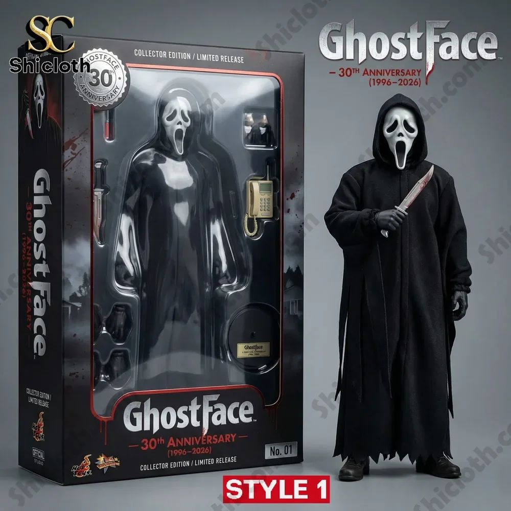 Ghostface 30th Anniversary Collector Edition Hot Toys Figure