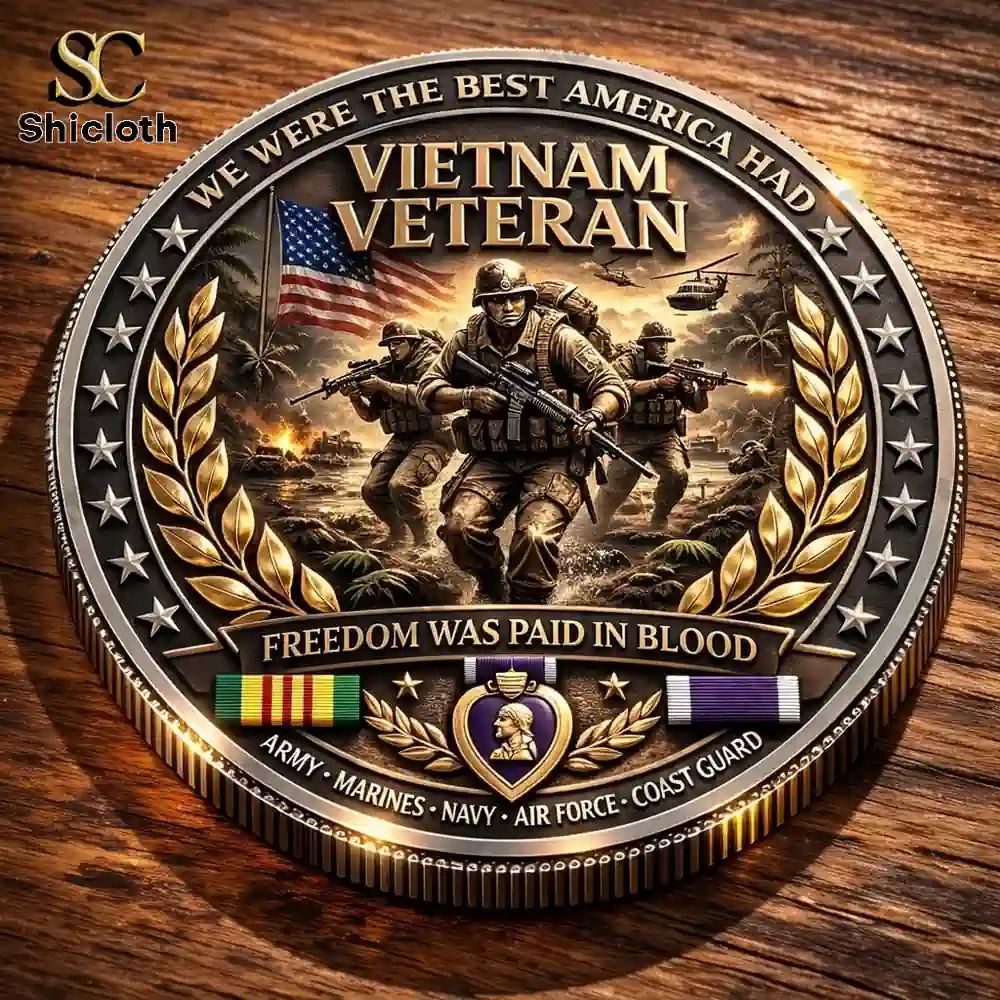 Limited Edition Vietnam Veteran Commemorative Coin