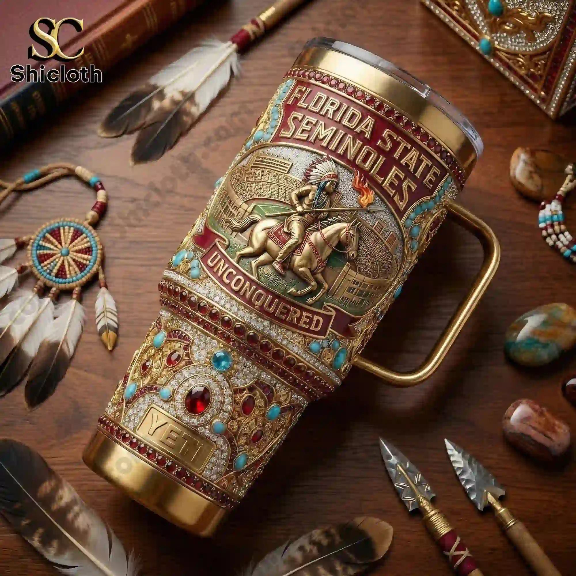 Florida State Seminoles 40oz Tumbler With Handle