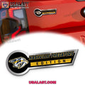 Nashville Predators Edition 3D Engraved Car Name Emblem