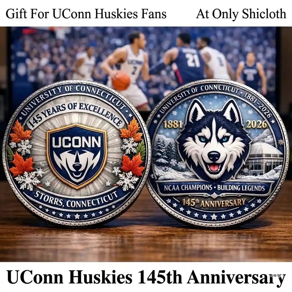 UConn Huskies 145th Anniversary Commemorative Coin