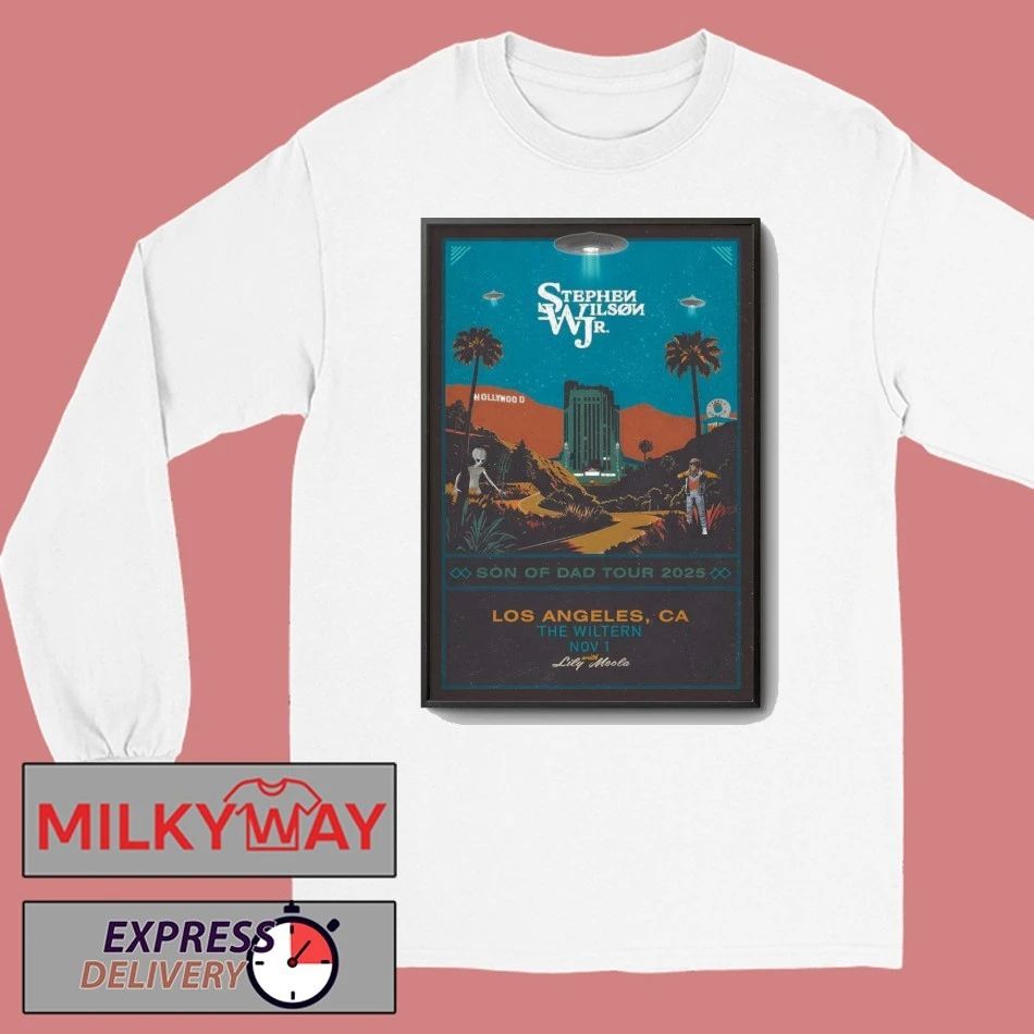 Stephen Wilson JR. Los Angeles Tour On Nov 1 2025 Poster shirt