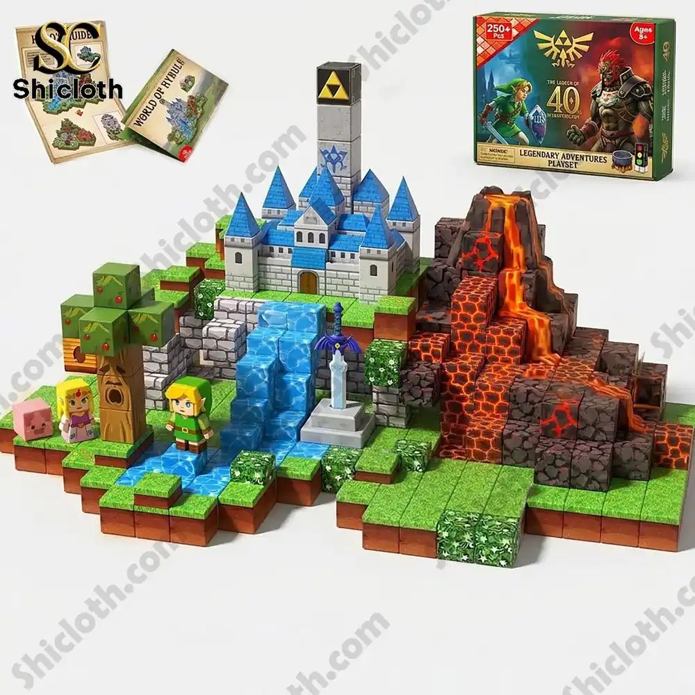 World of Rybule The Llocor de 40 Monoclegendary Adventures Playset Building Brick Set