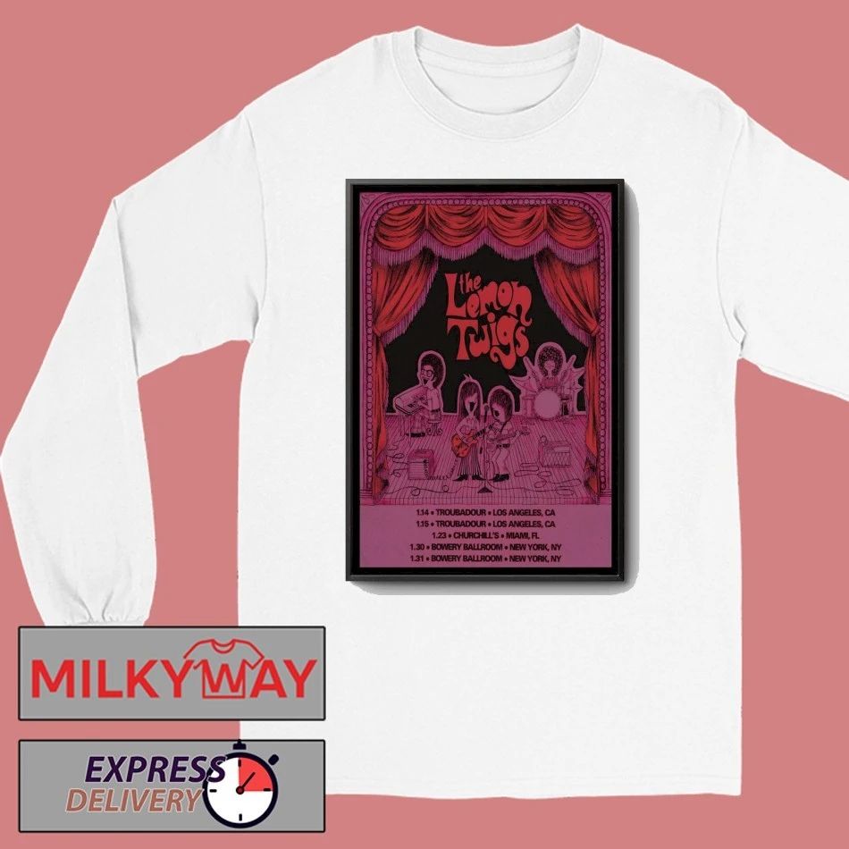 The Lemon Twigs Poster US 2026 Tour shirt