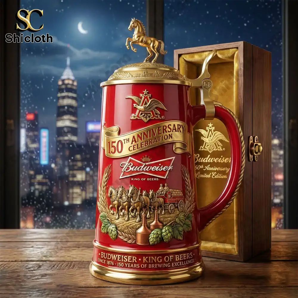 Budweiser 150th Anniversary Limited Edition Heritage Beer Stein
