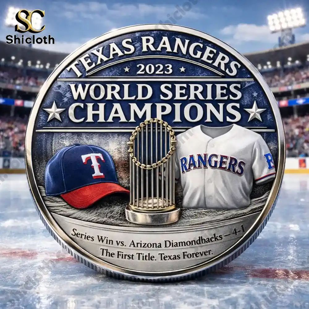 Texas Rangers 65th Anniversary Commemorative Coin