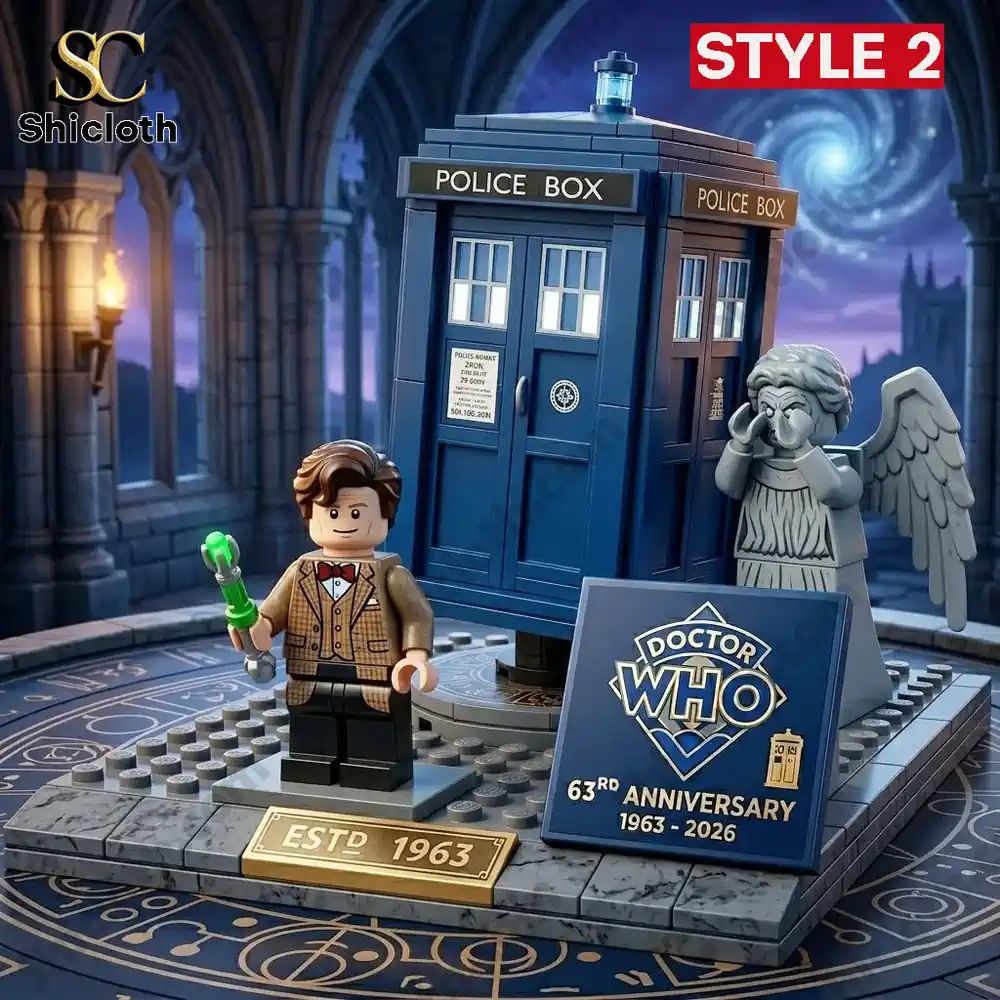 Doctor Who 63rd Anniversary Brick Edition