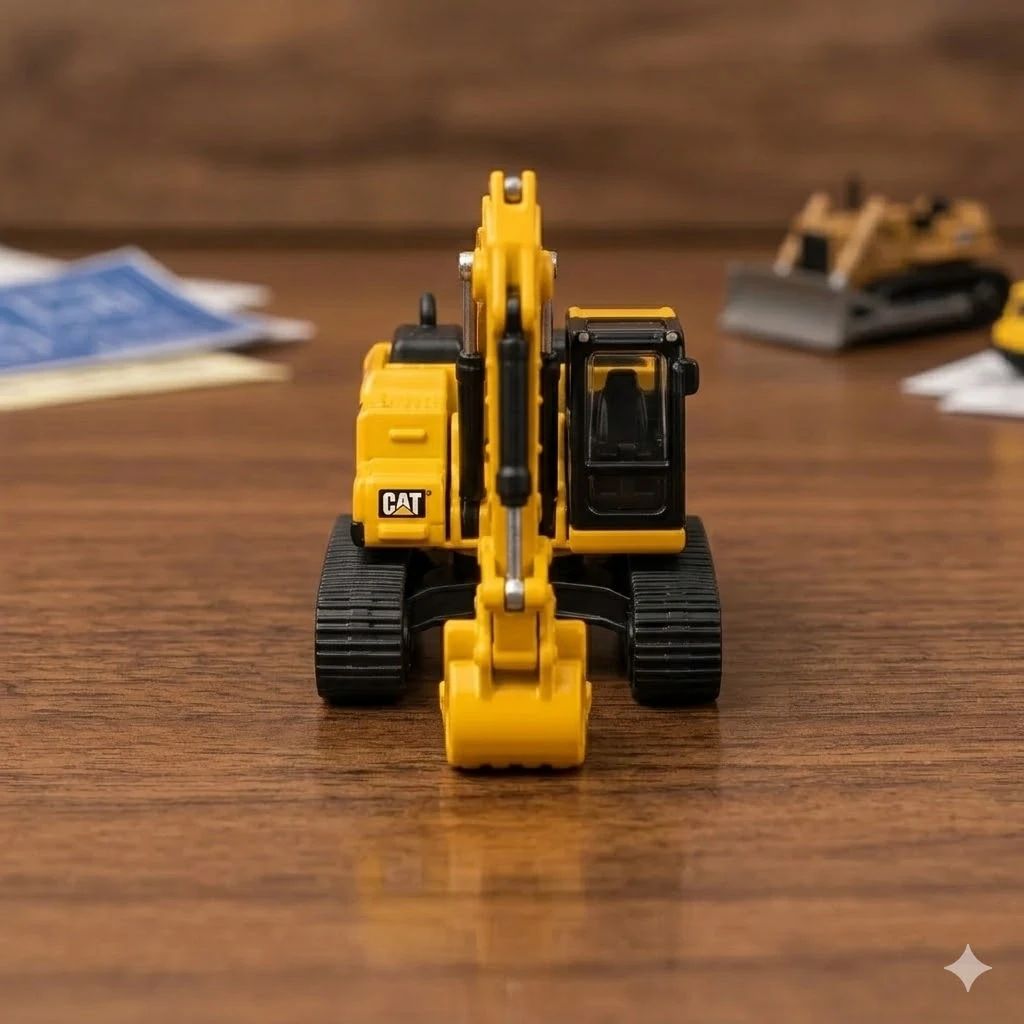Wheels CAT Hydraulic Excavator 100th Anniversary Edition Toy