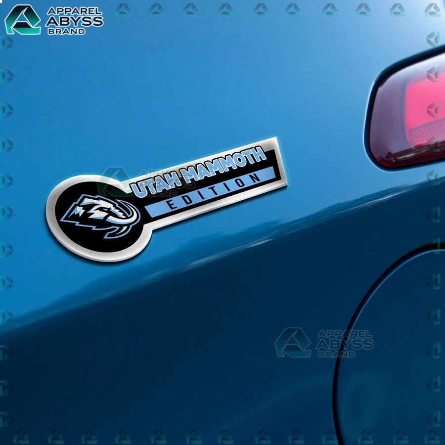 Utah Hockey Club Edition 3D Engraved Car Name Emblem