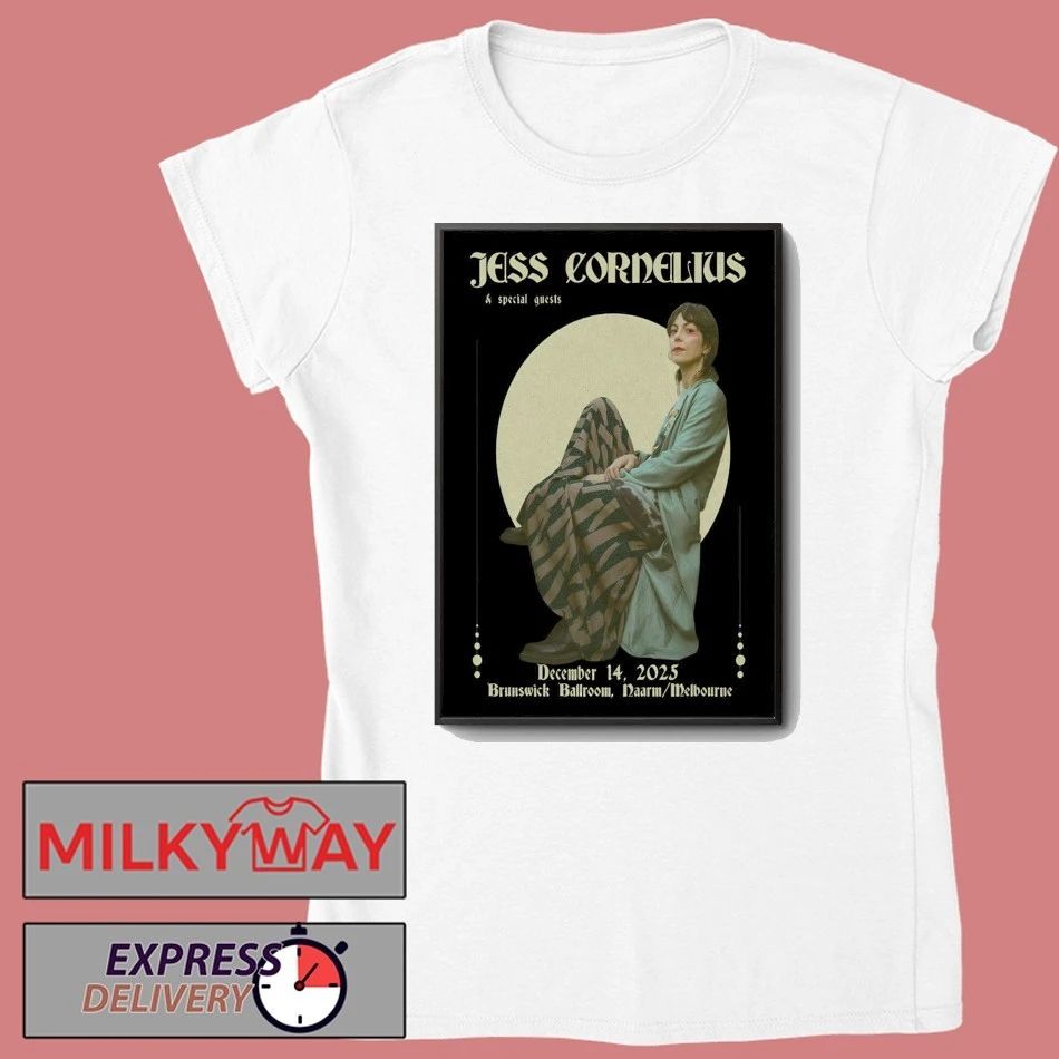 Jess Cornelius Brunswick VIC December 14 2025 Poster shirt