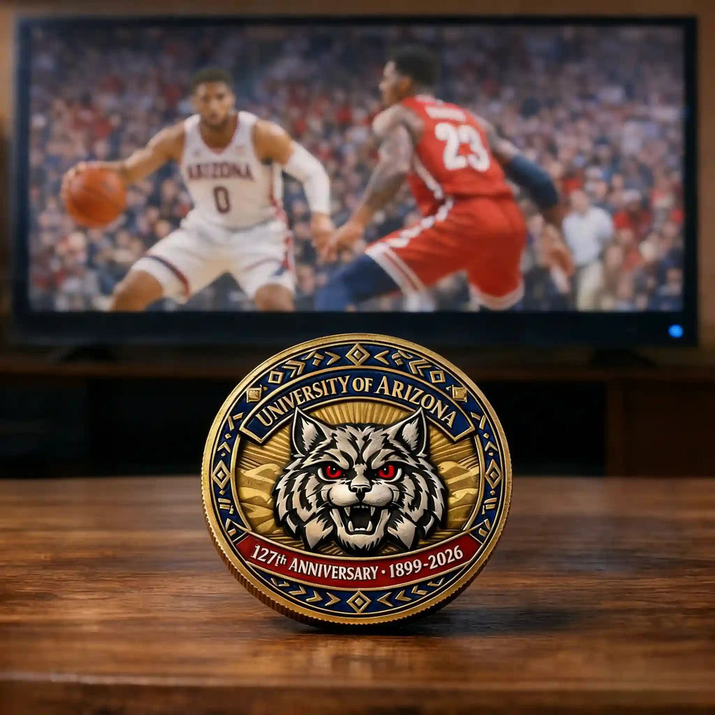 University of Arizona Wildcats 127th Anniversary Challenge Coin
