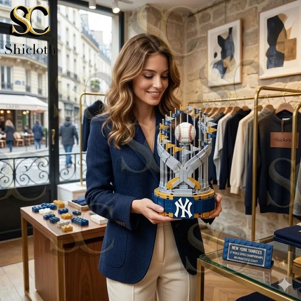 NY Yankees 27 World Series Championships Commemorative Exhibit Building Set