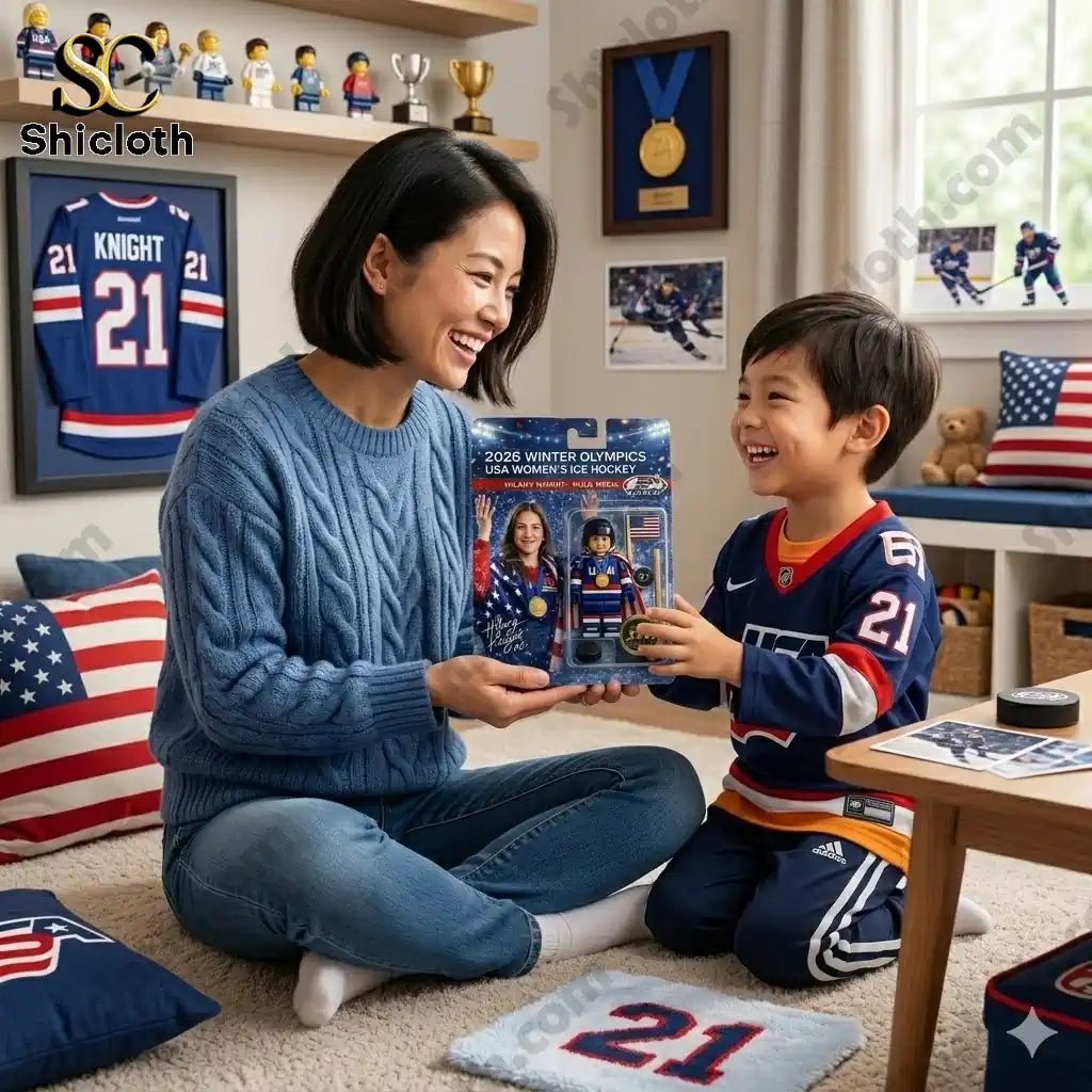 Hilary Knight 2026 Gold Medal Edition USA Ice Hockey Champions Figure Doll