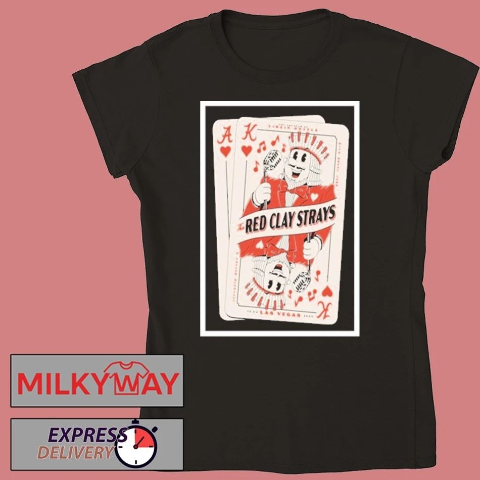 The Red Clay Strays Dec 4 2025 The Theater At Virgin Hotels Las Vegas Poster shirt
