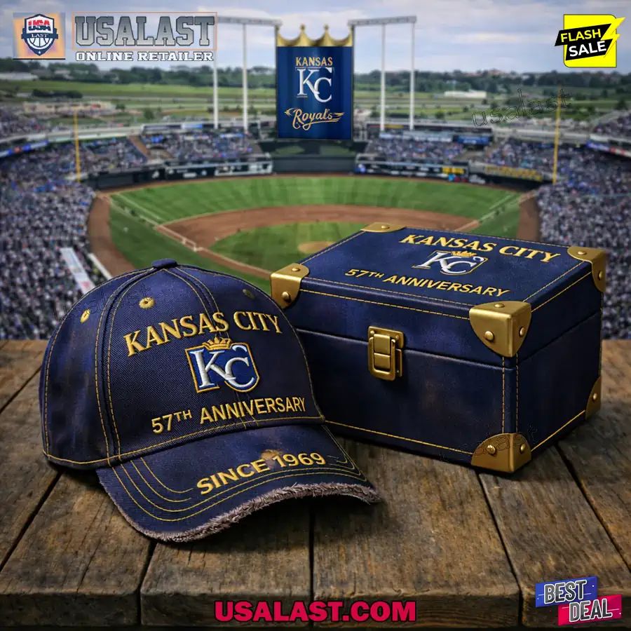 Kansas City Royals 57th Anniversary 1969-2026 Classic Cap