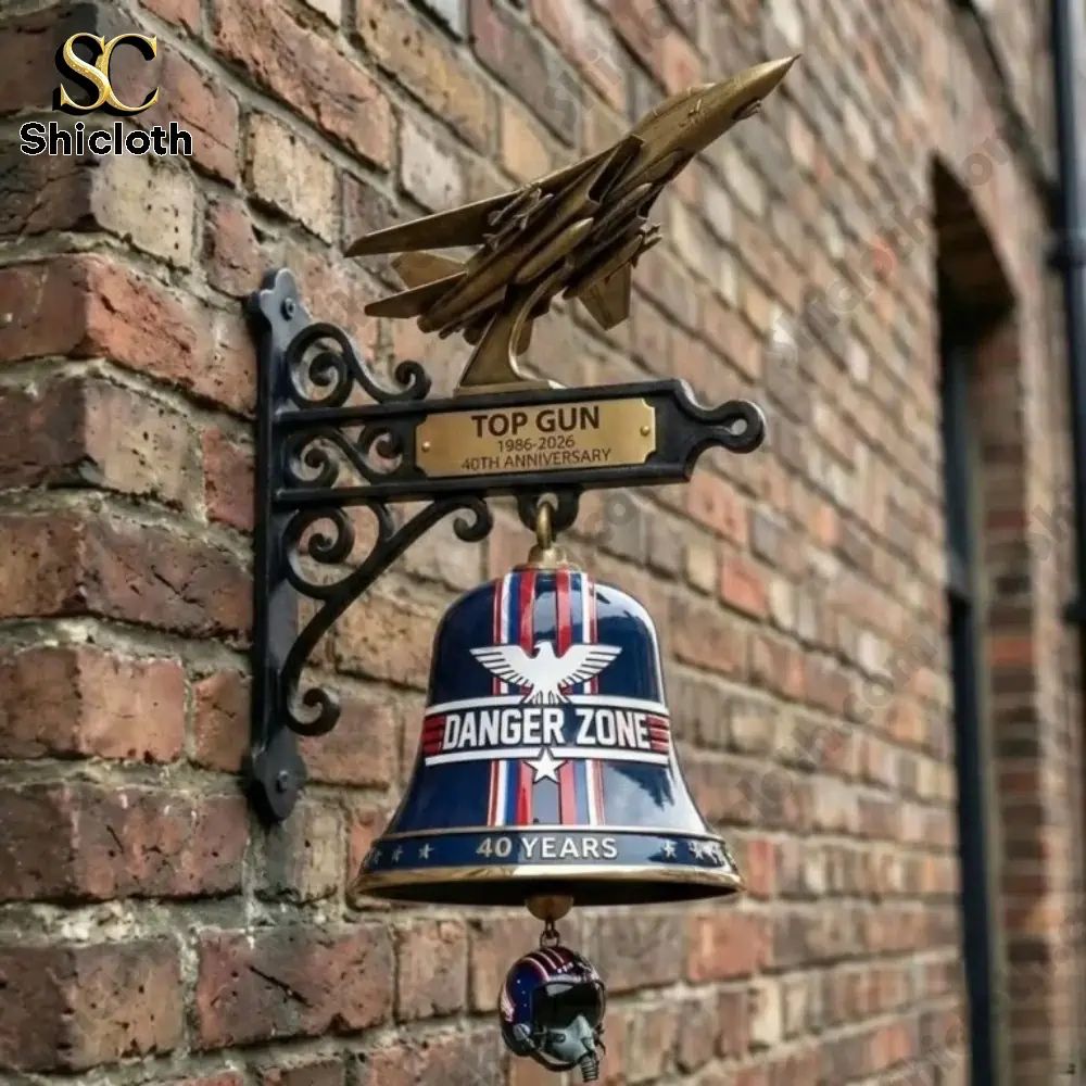Gun 1986-2026 40Th Anniversary Wall Bell