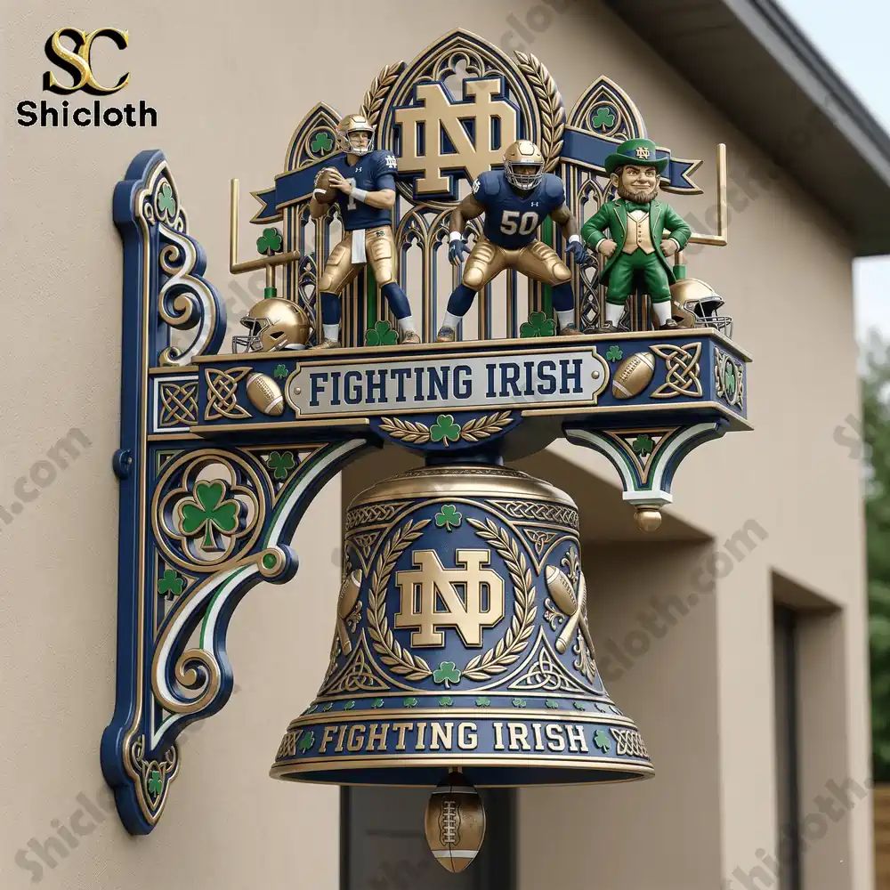 Notre Dame Fighting Irish Premium Wall Bell