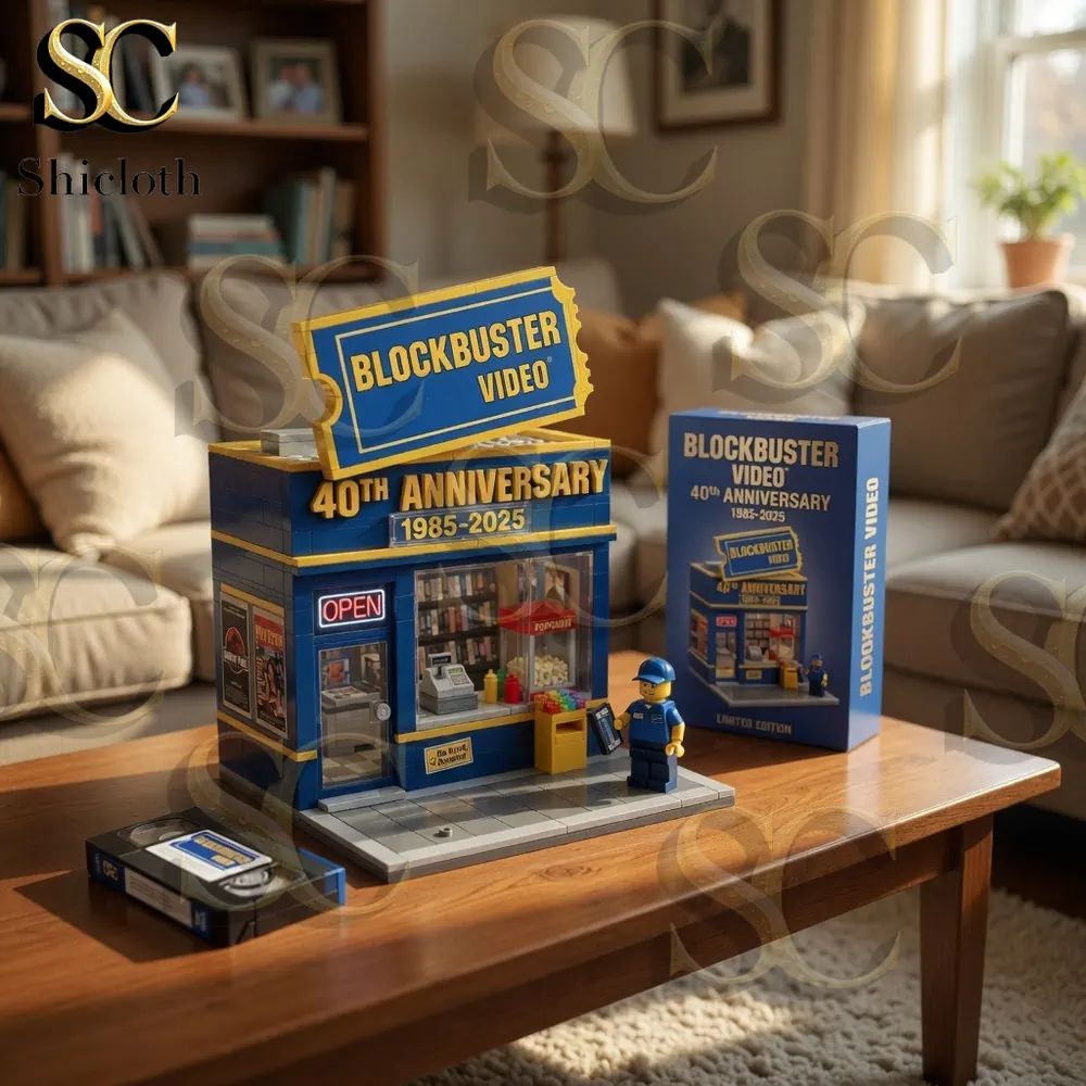Blockbuster Video 40th Anniversary Collector Brick Edition