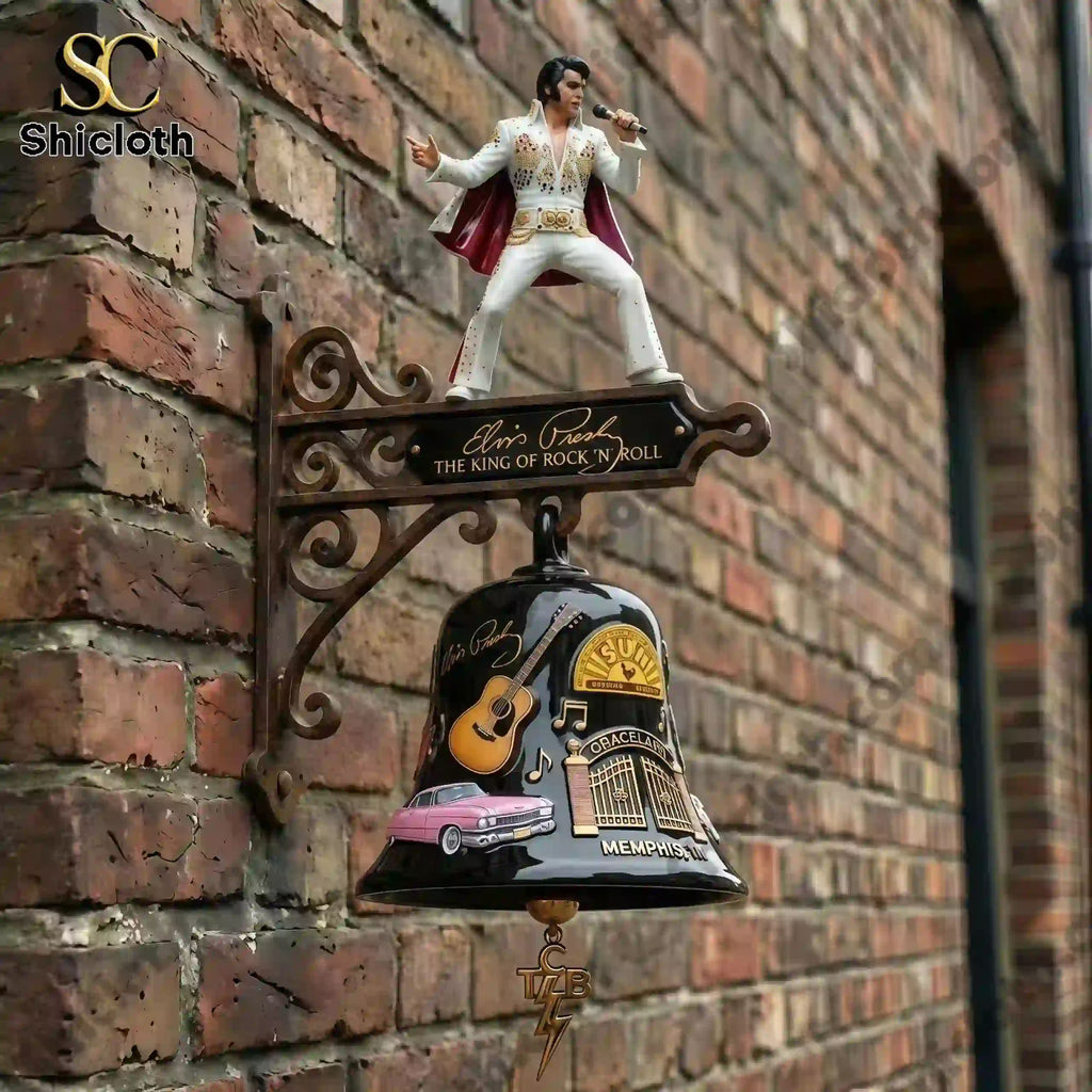 Elvis Presley The King of Rock ‘n’ Roll Collector’s Wall Bell