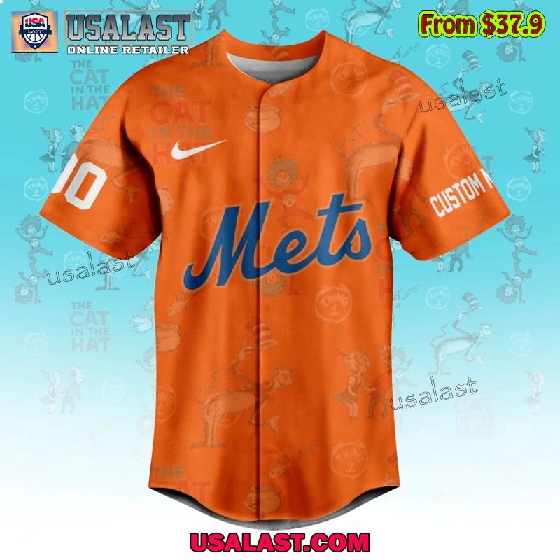 New York Mets x Dr Seuss Baseball Jersey