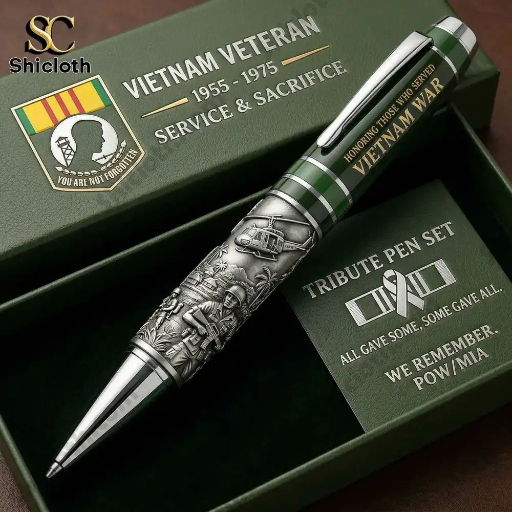 Vietnam Veteran 1955-1975 Commemorative Pen