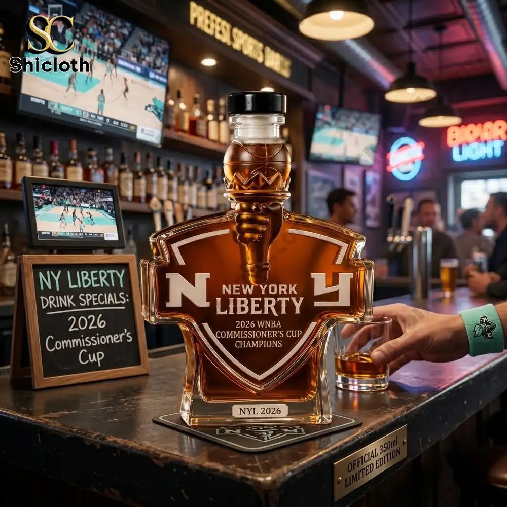 New York Liberty 2026 WNBA Commissioner’s Cup Champions Bottle