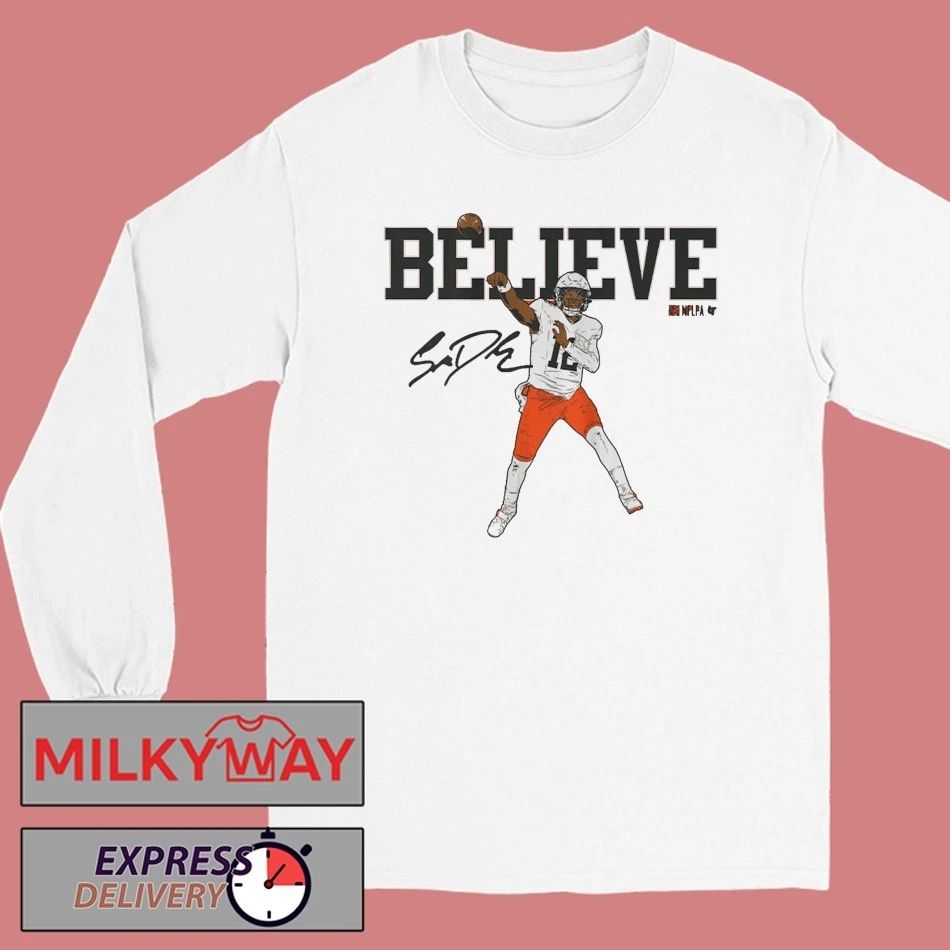 Shedeur Sanders Believe shirt