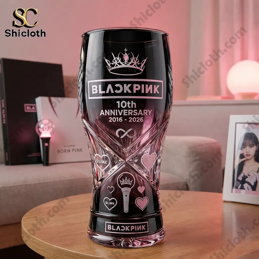 BLACKPINK 10th Anniversary Commemorative Beer Glass