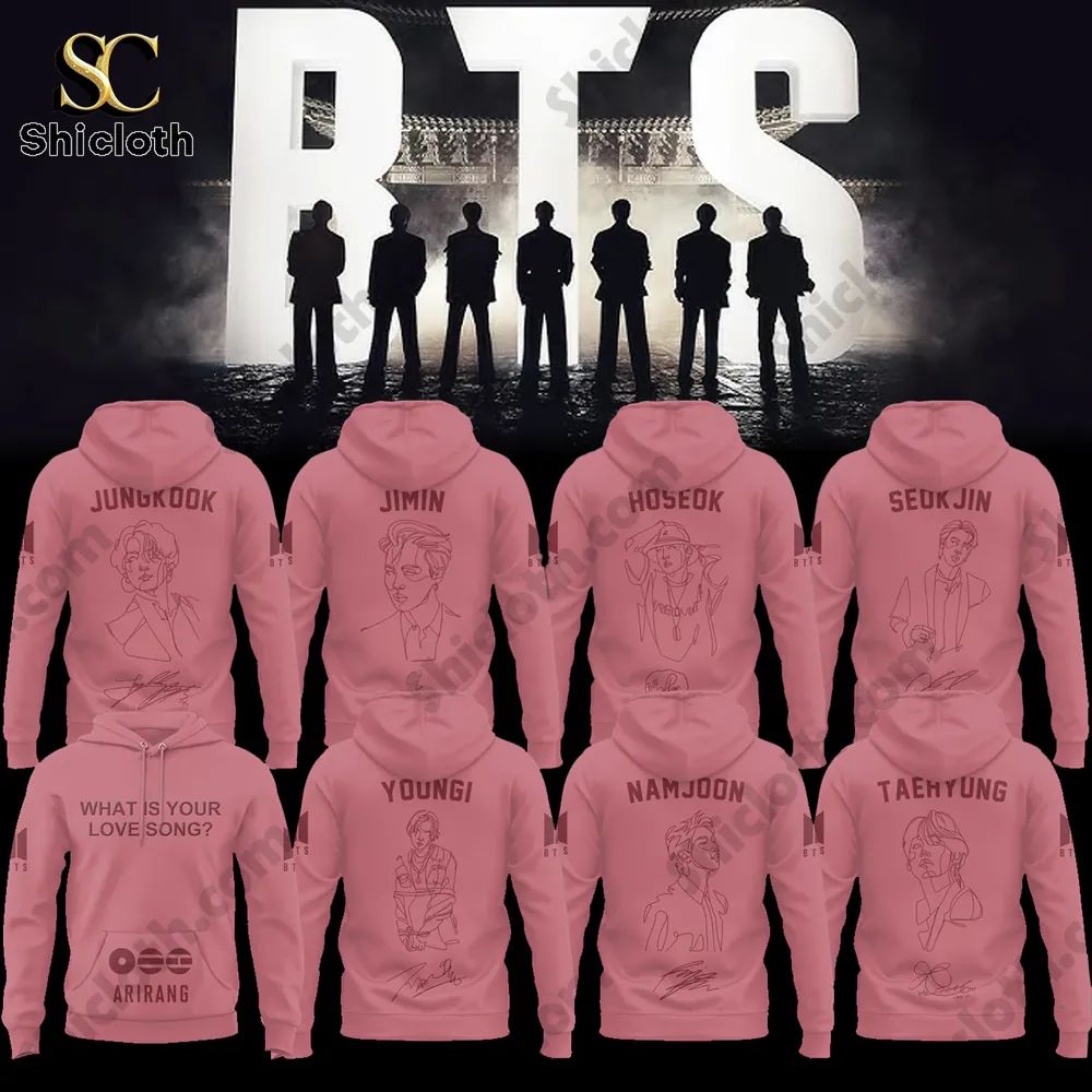 BTS Arirang What Is Your Love Song 2026 Limited Edition Combo Hoodie