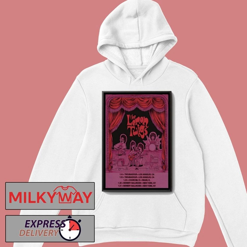 The Lemon Twigs US Tour 2026 Poster shirt