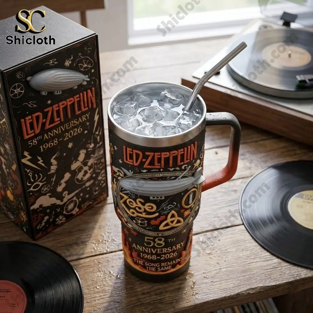 Led Zeppelin 58th Anniversary 1968-2026 The Song Remains The Same Tumbler