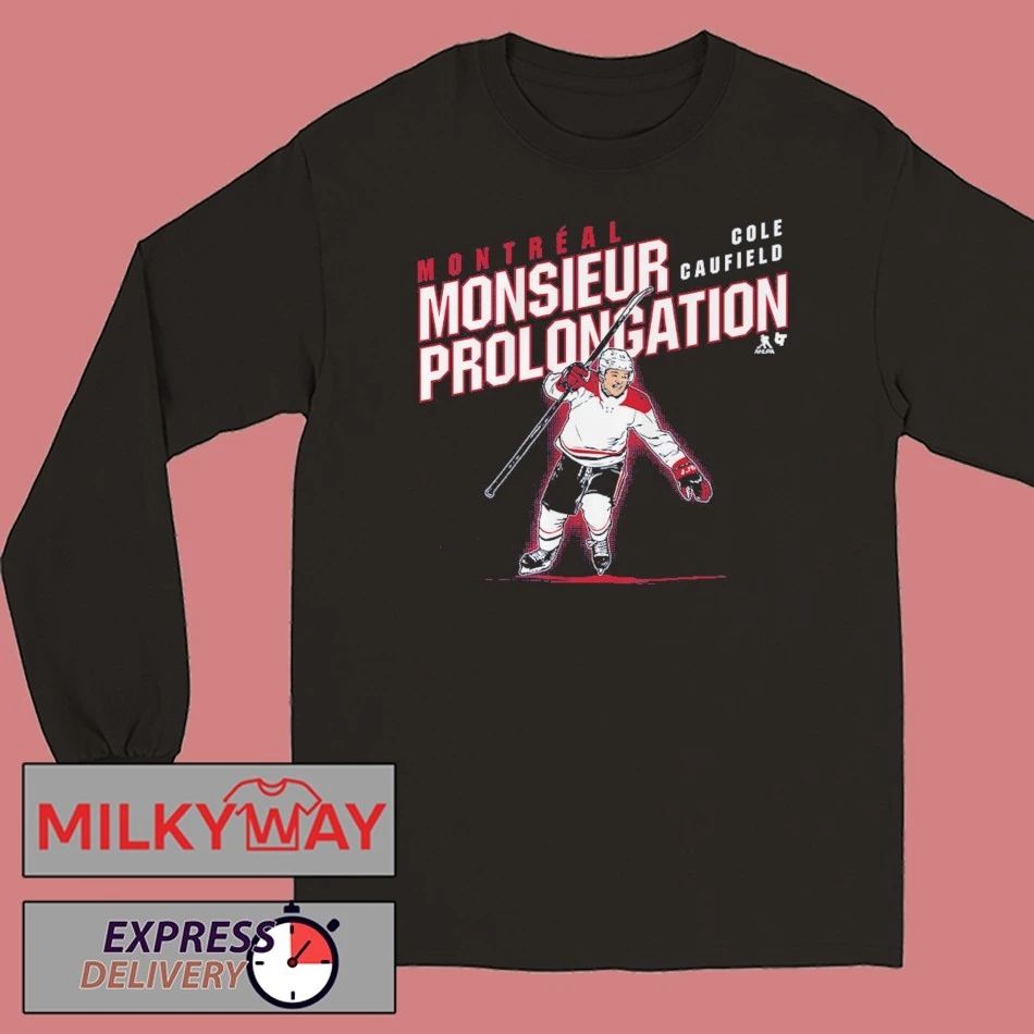 Cole Caufield Monsieur Prolongation shirt