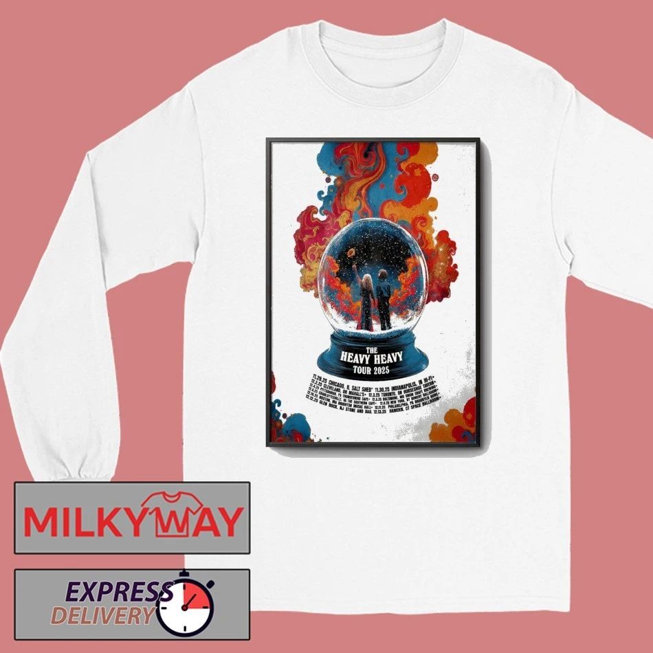 The Heavy Heavy Winter 2025 Shows Poster shirt