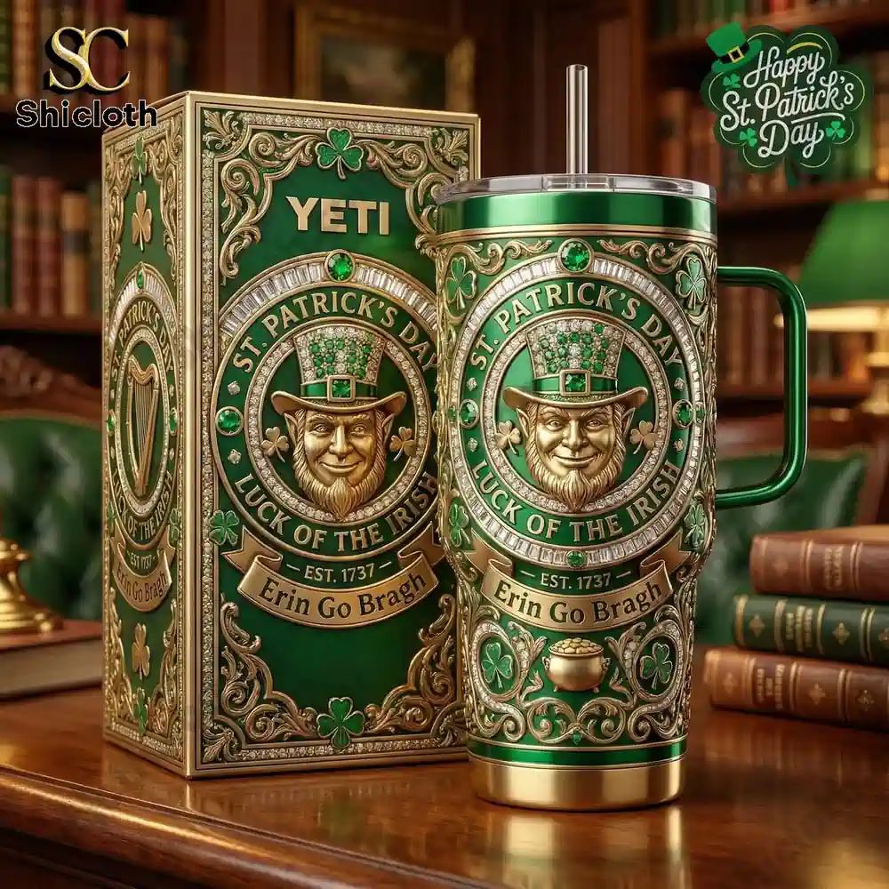 St Patrick’s Day x YETI Tumbler