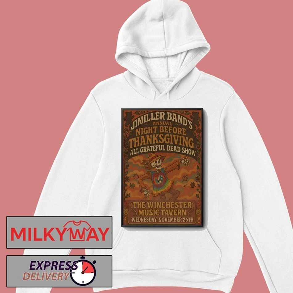The JiMiller Band In Lakewood OH On Nov 26 2025 Poster shirt