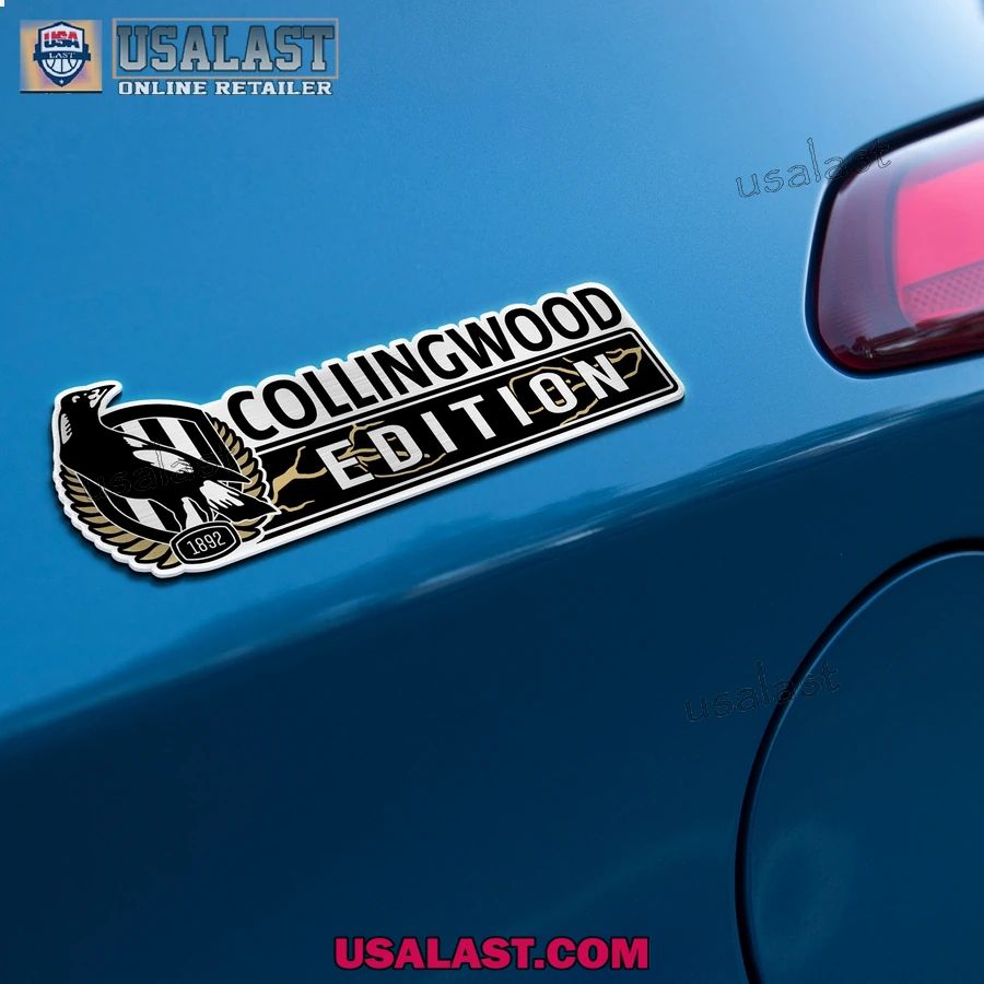 Collingwood Magpies Edition Custom 3D Car Badge Sticker