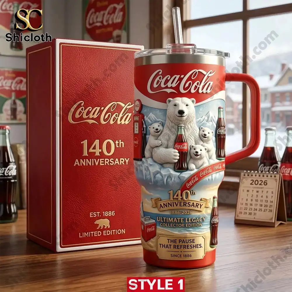 Cola 140th Anniversary Insulated Tumbler Cup