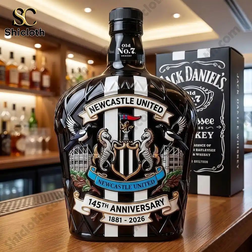 Newcastle United 145th Anniversary Commemorative Whisky Decanter