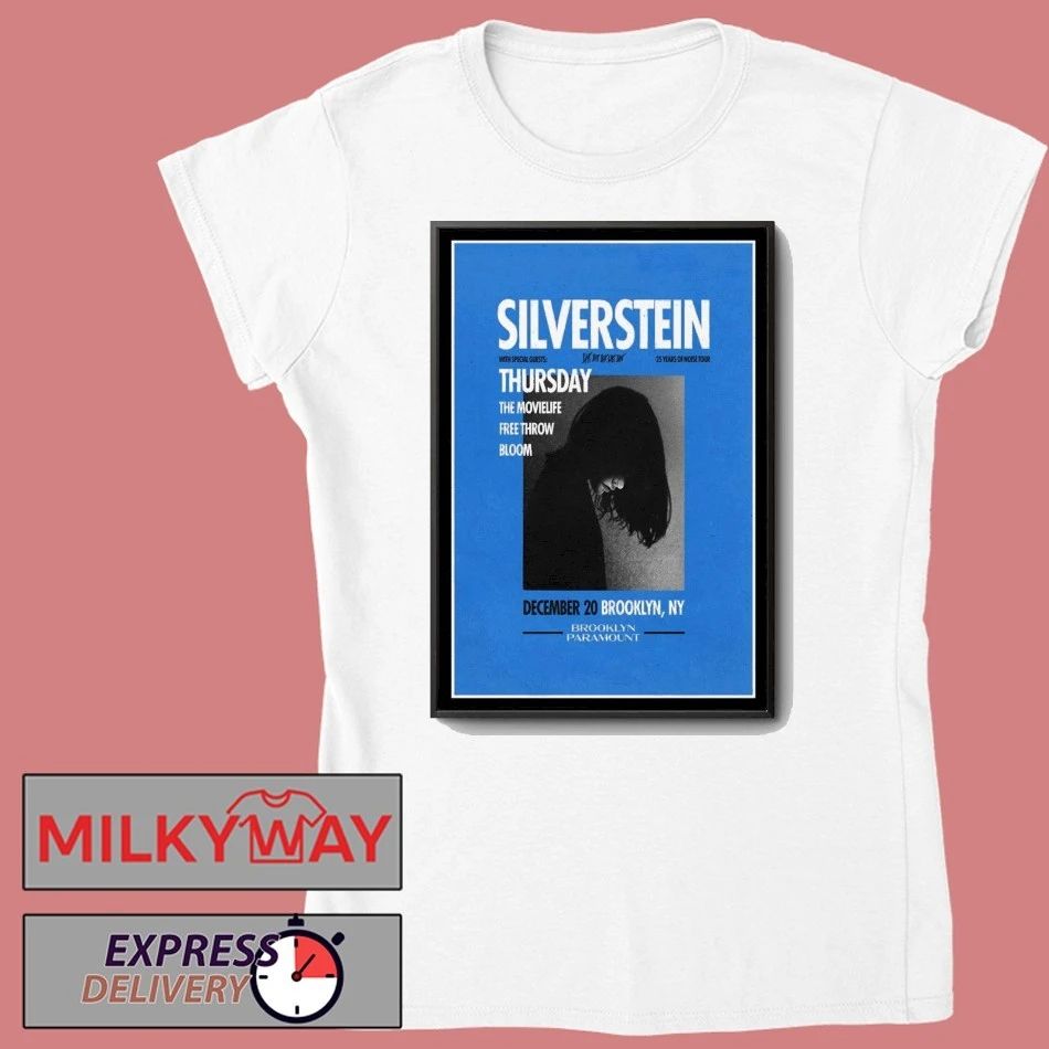 Silverstein Dec 20 2025 Brooklyn, New York Poster shirt