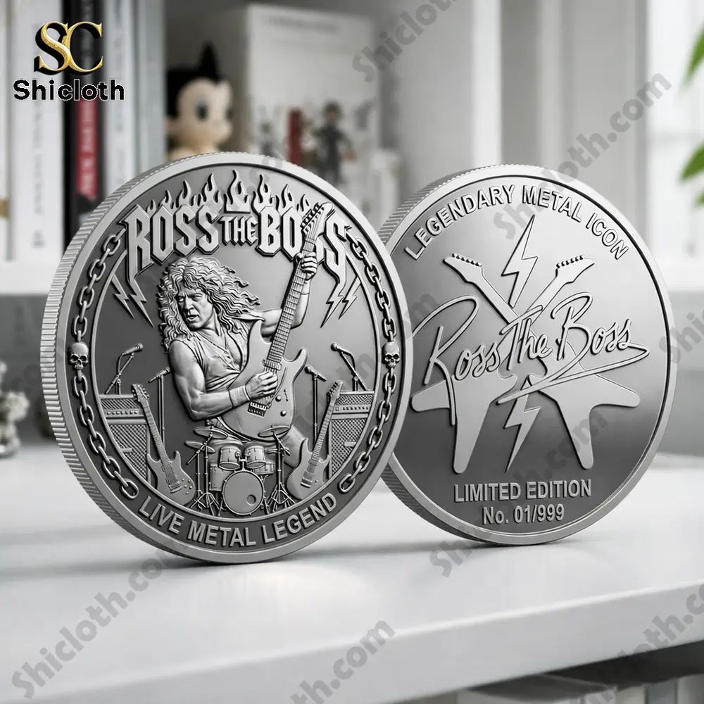 Ross The Boss Friedman Live Metal Legend Commemorative Coin